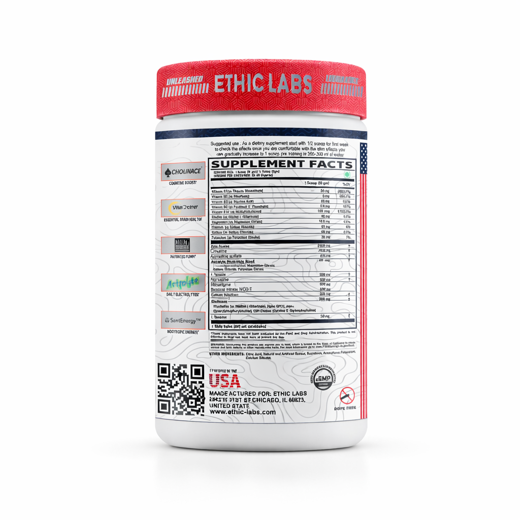 Ethic Pre – Advanced Pre Workout Formula